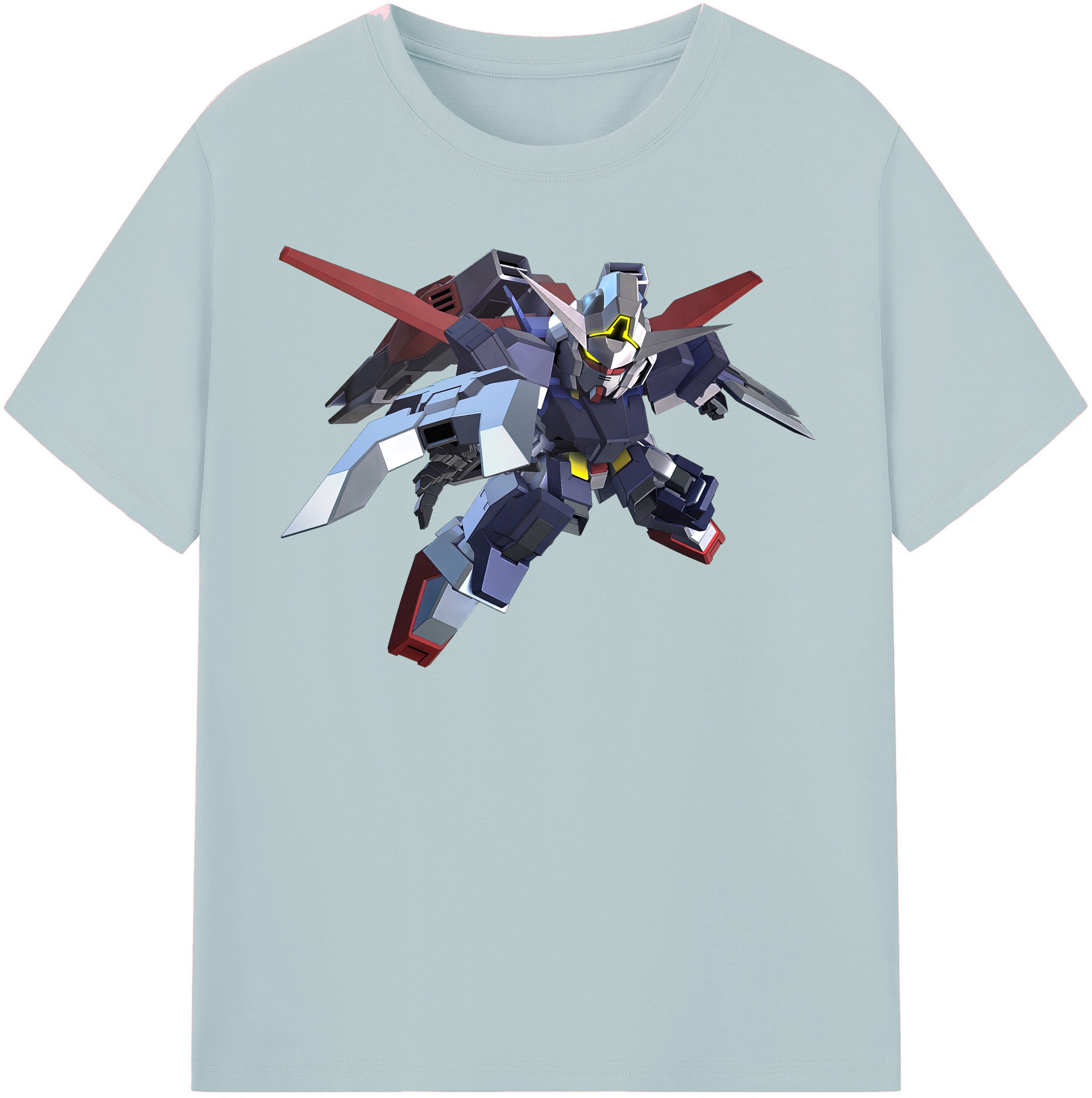 （画像用） 機動戦士ガンダム Mobile Suit Gundam 綿100％半袖Tシャツ（フロントプリント）
